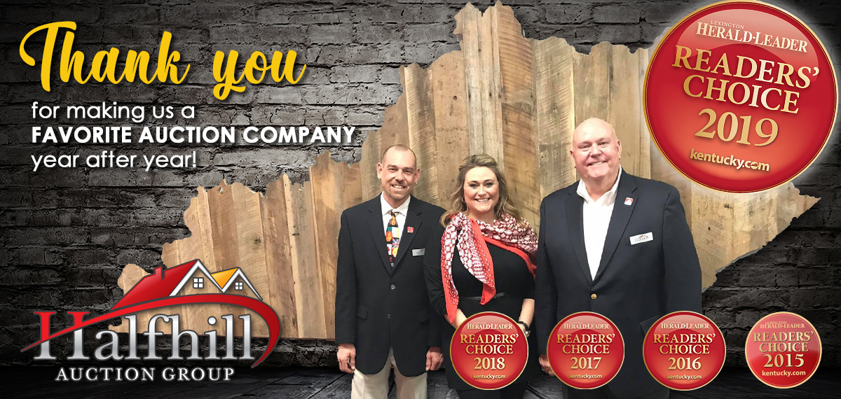 Halfhill Auctions Lexington Ky Kentucky Auctioneers And Realtors